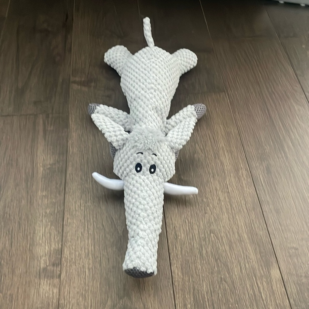 Squeaky never used dog toy
